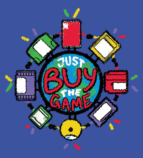 Just Buy The Game T-Shirts by Scott The Woz - Pixel Empire