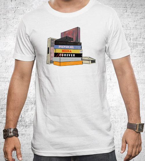 Physical Media Forever T-Shirts by Films at Home - Pixel Empire