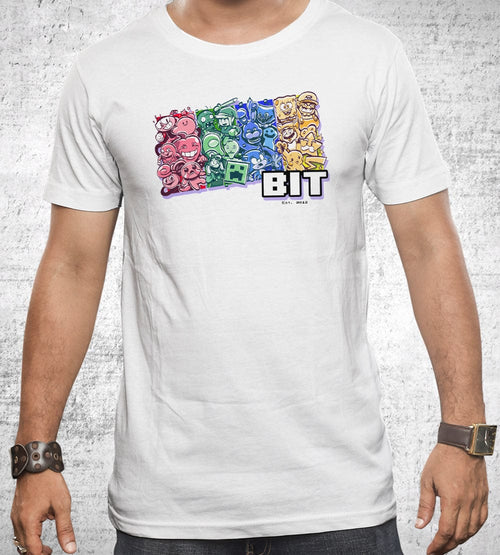 TetraBit Anniversary T-Shirt - Bright - LIMITED EDITION T-Shirts by TetraBitGaming - Pixel Empire