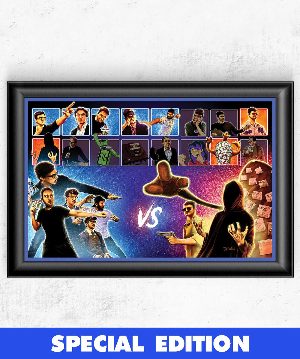 Fighter Select - Glitter Edition Posters by Scott The Woz - Pixel Empire