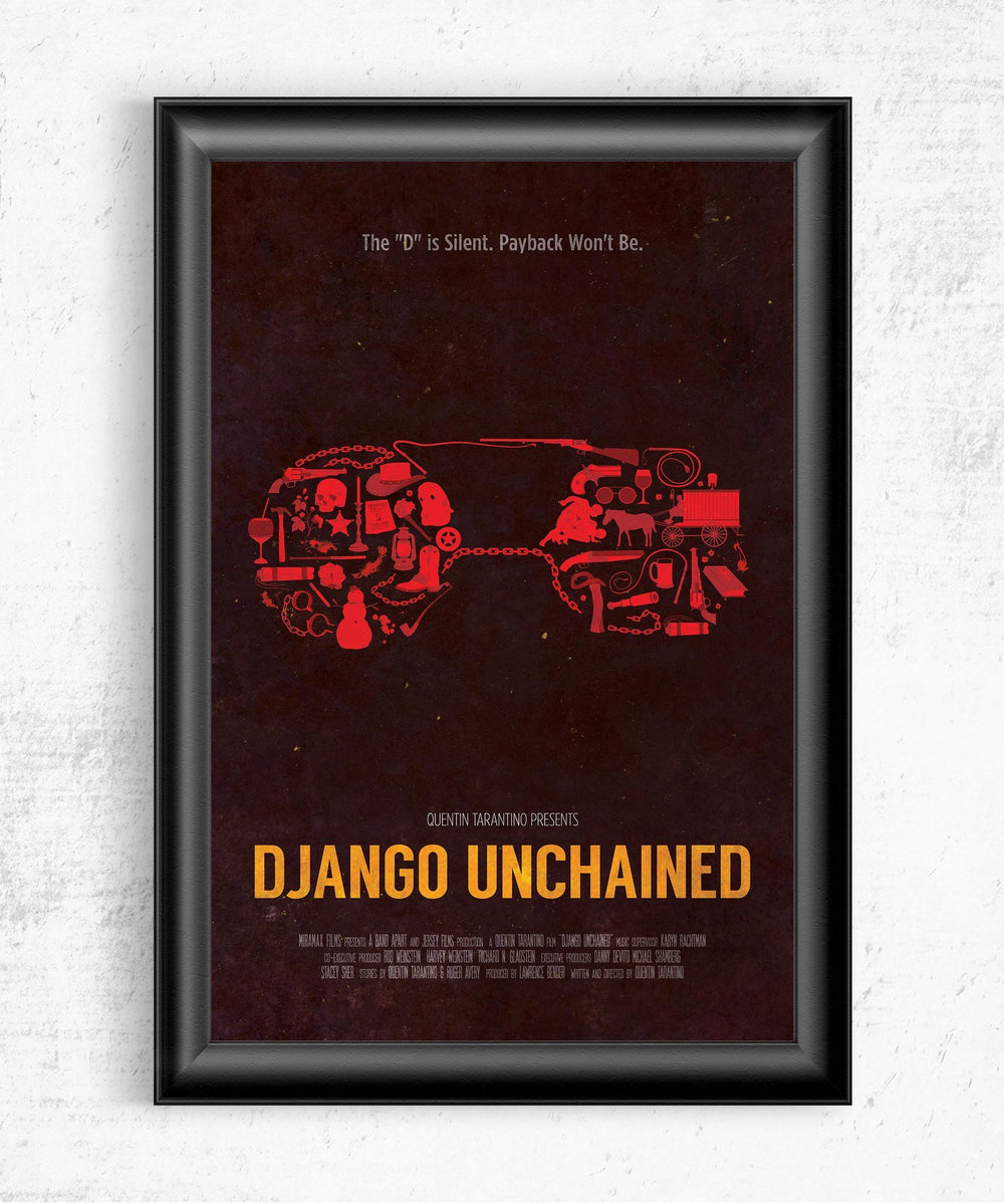 Django Unchained Posters by Dylan West - Pixel Empire