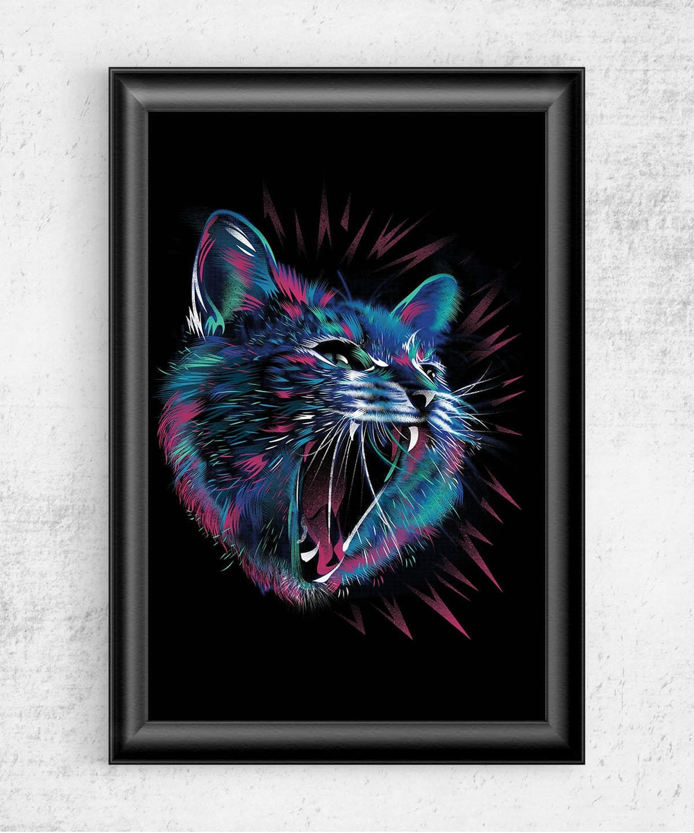 Wild Cat Posters by Dan Elijah Fajardo - Pixel Empire