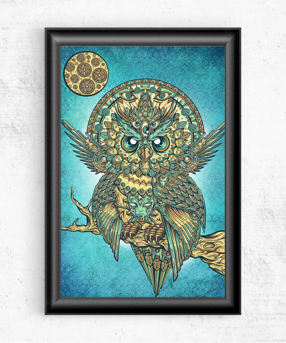 Owl of Dreams Posters by Juan Manuel Orozco - Pixel Empire