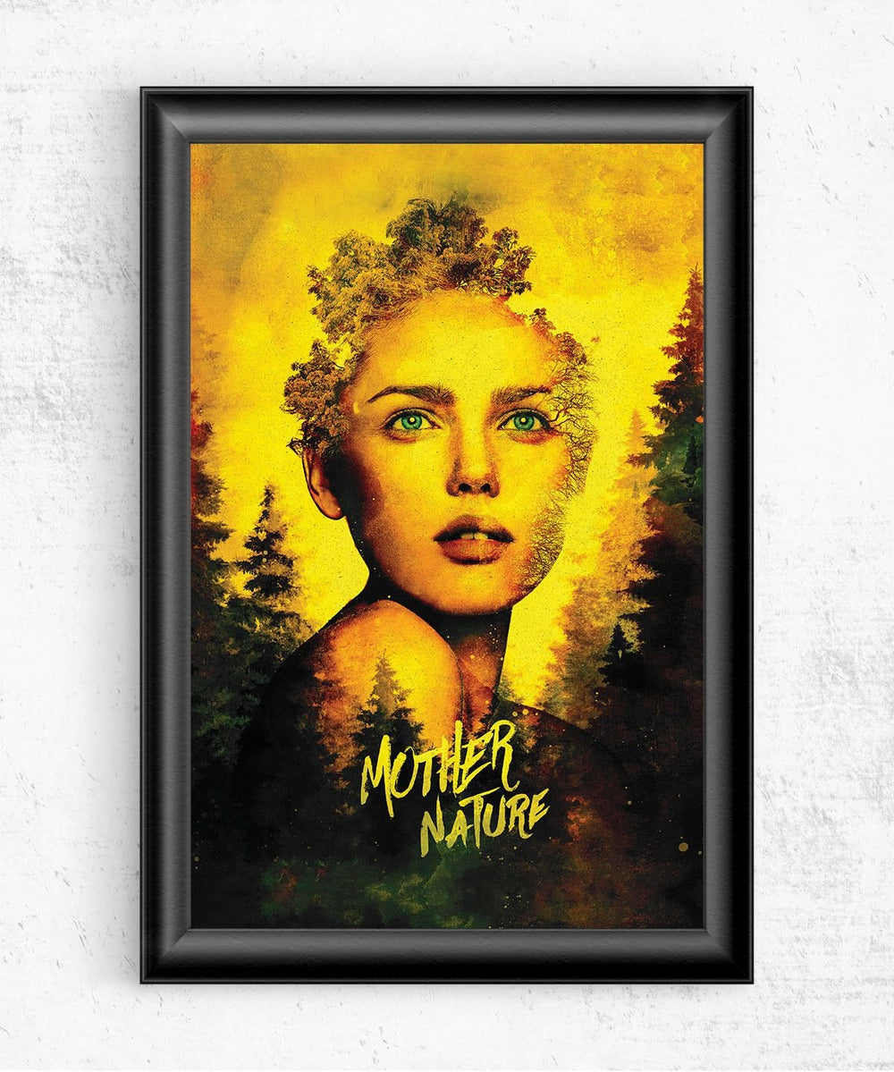 Mother Nature Posters by Barrett Biggers - Pixel Empire