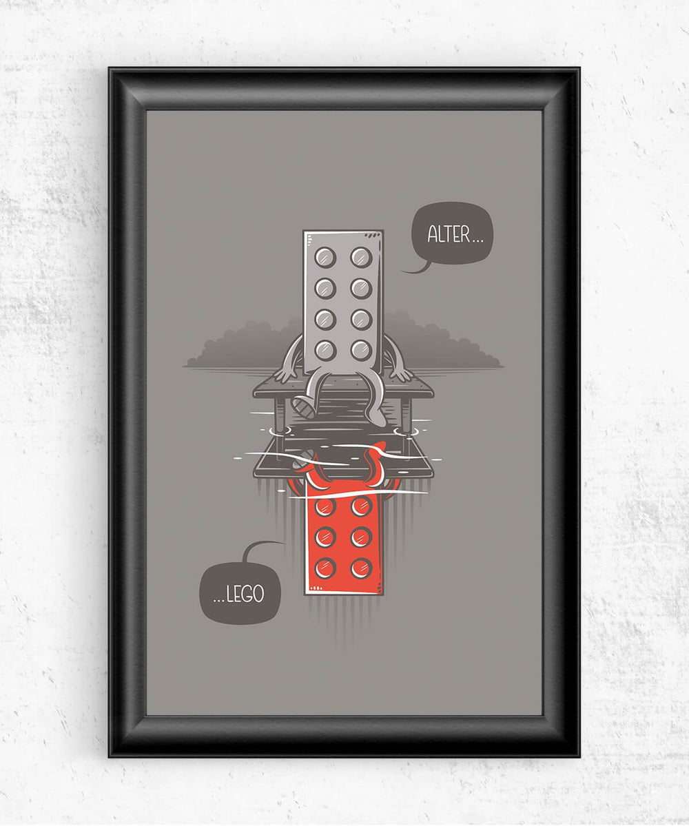 Alter LEGO Posters by Elia Colombo - Pixel Empire