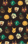 Pattern of Masks Posters by Louis Roskosch - Pixel Empire