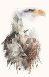 Eagle Has Landed Posters by Barrett Biggers - Pixel Empire