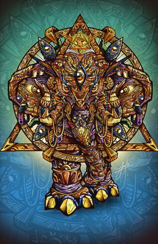 Elephant of Dreams Posters by Juan Manuel Orozco - Pixel Empire