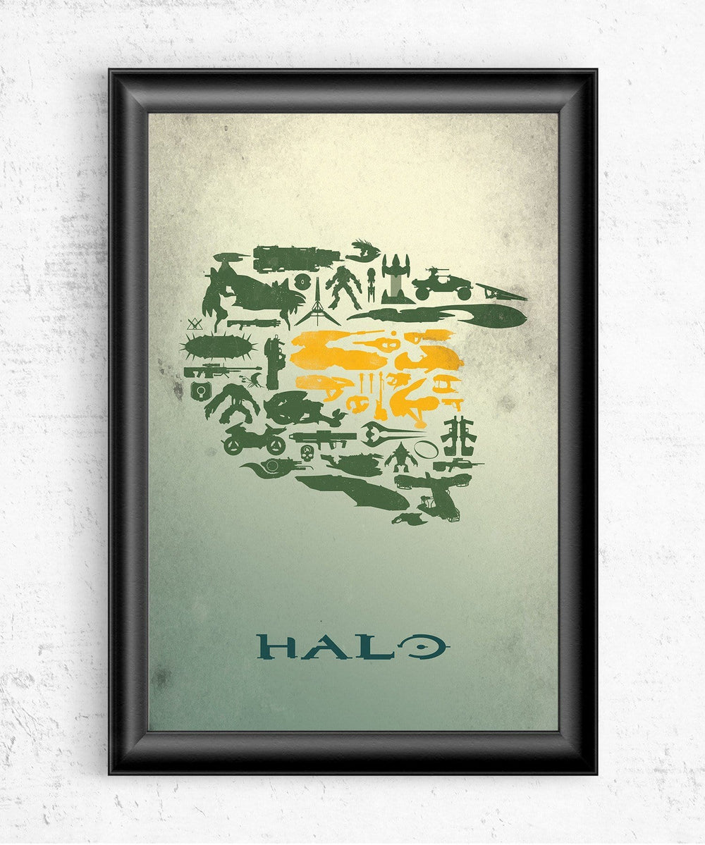 Halo Collage Posters by Dylan West - Pixel Empire
