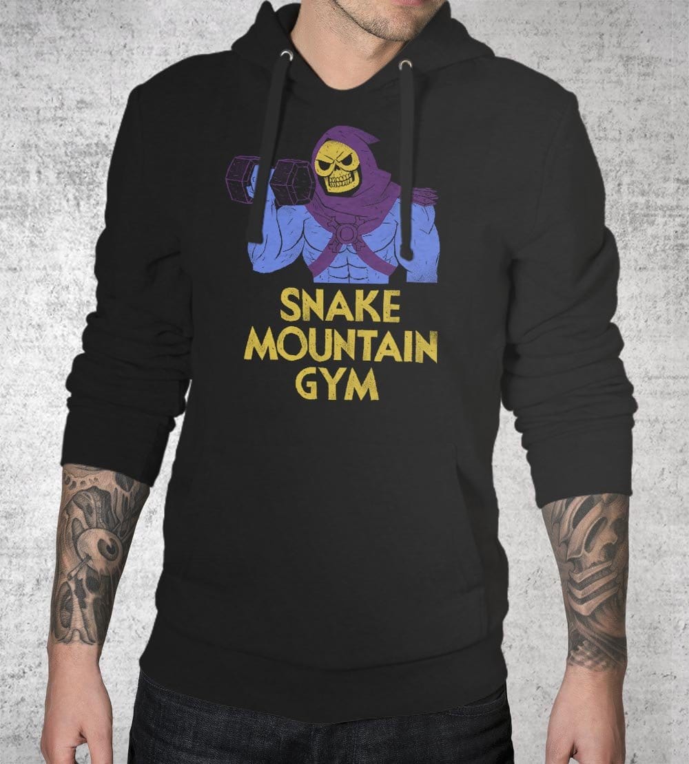 Snake Mountain Gym Hoodies by Louis Roskosch - Pixel Empire