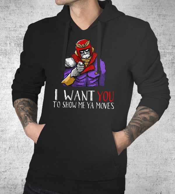 Show Me Your Moves Hoodies by Ronan Lynam - Pixel Empire