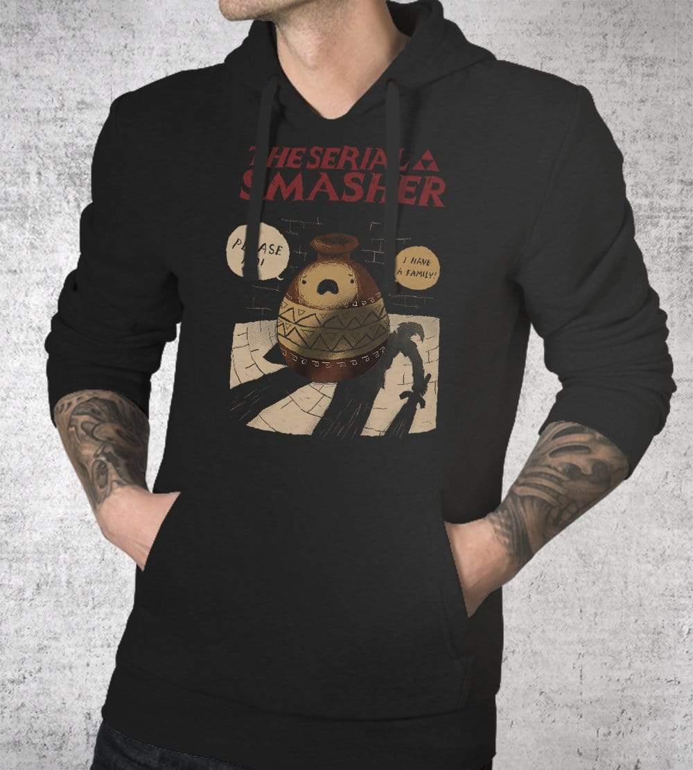 The Serial Smasher Hoodies by Louis Roskosch - Pixel Empire