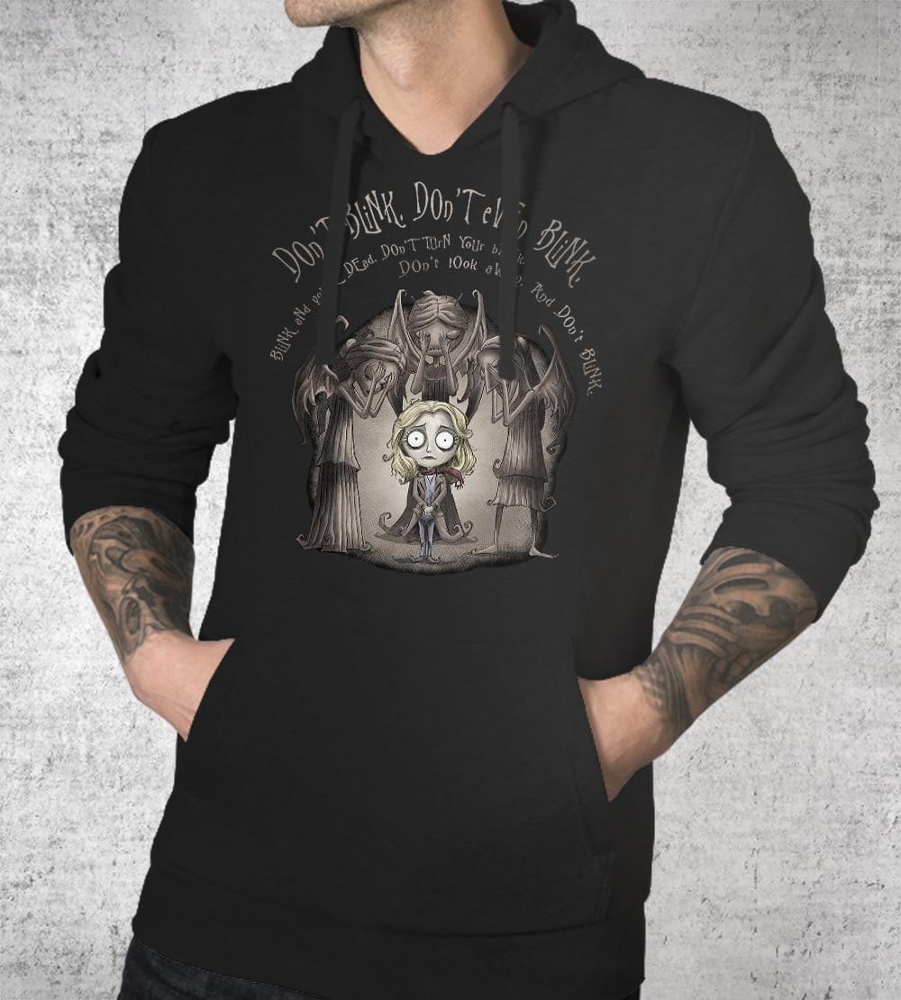 Don't Blink Hoodies by Saqman - Pixel Empire