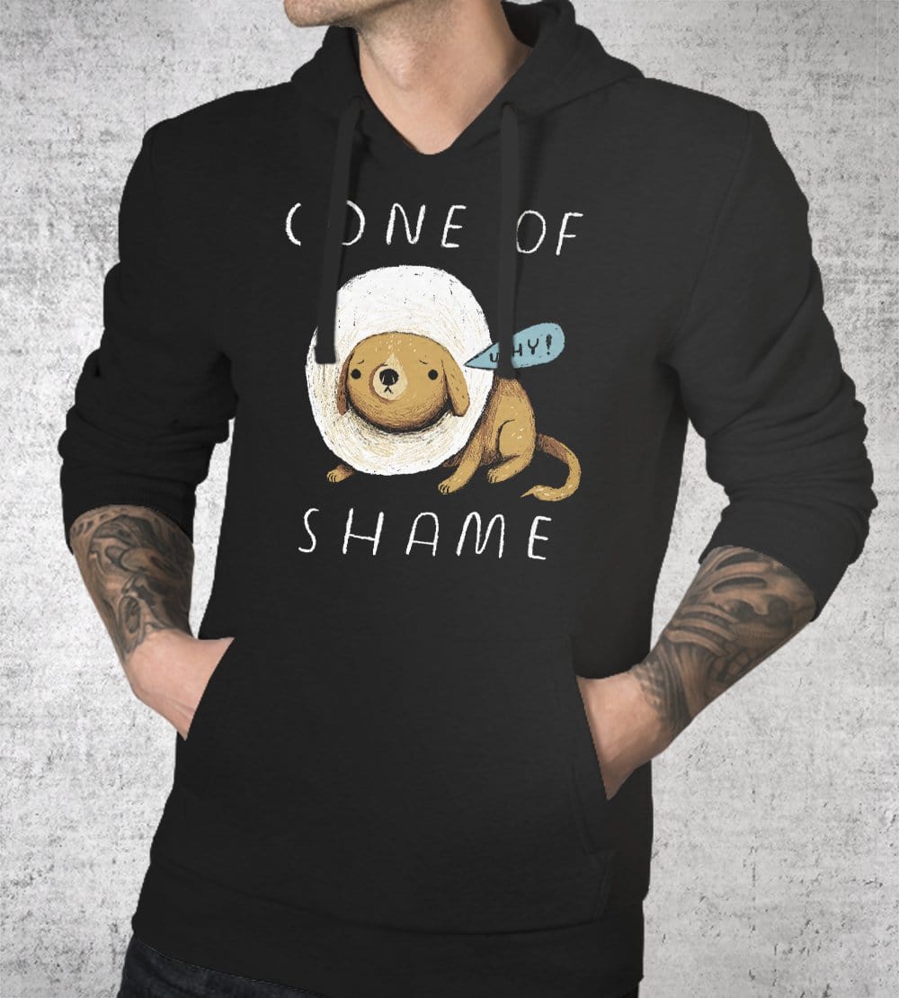 Cone Of Shame Hoodies by Louis Roskosch - Pixel Empire