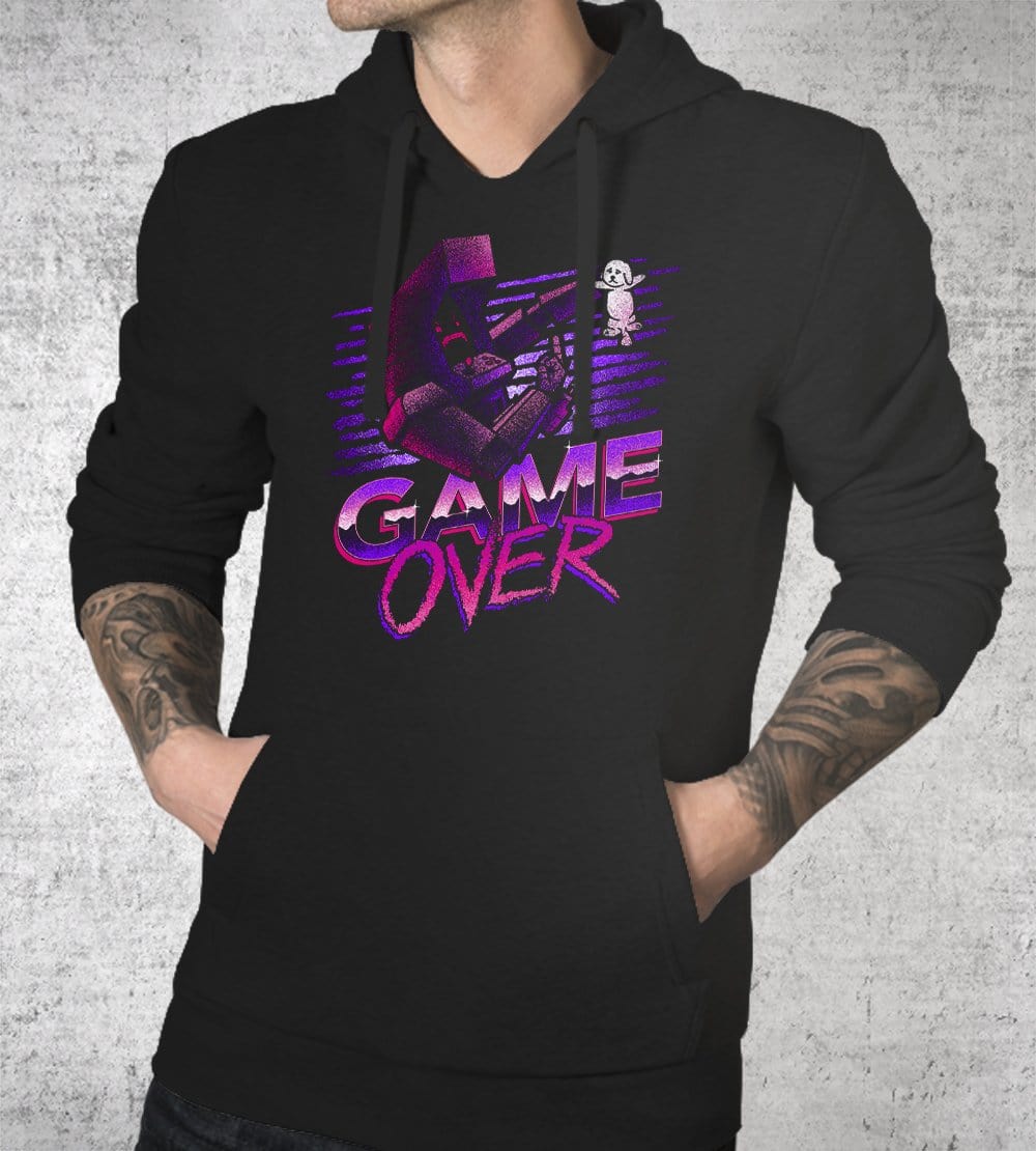 Game Over Hoodies by Cory Freeman Design - Pixel Empire