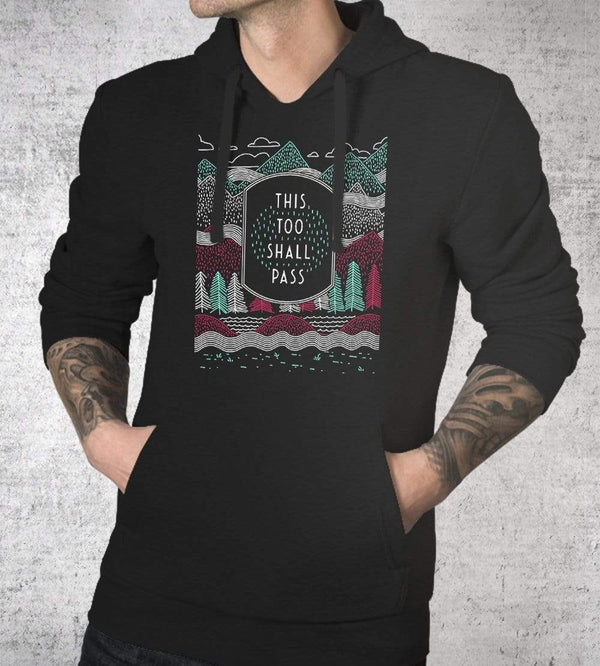 This Too Shall Pass Hoodies by Ronan Lynam - Pixel Empire