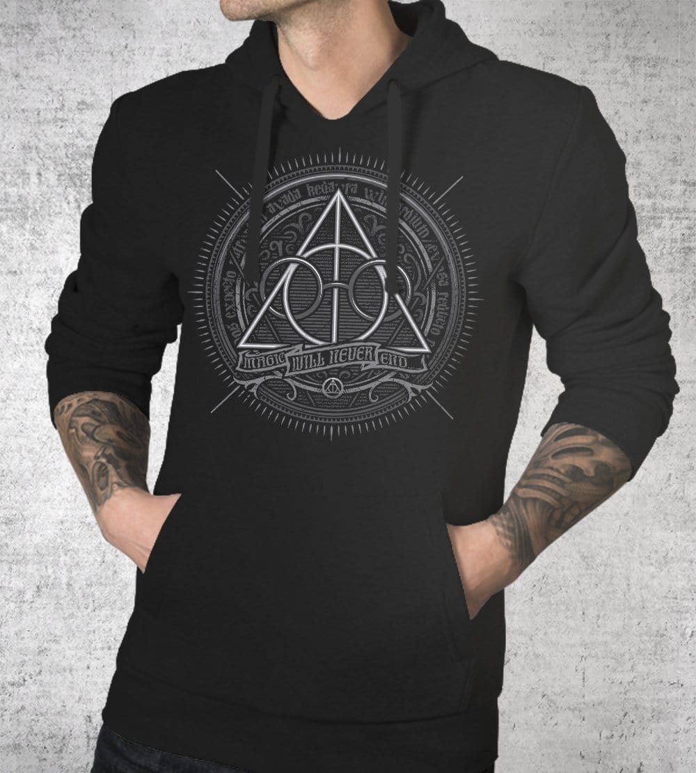 Magic Will Never End Hoodies by StudioM6 - Pixel Empire