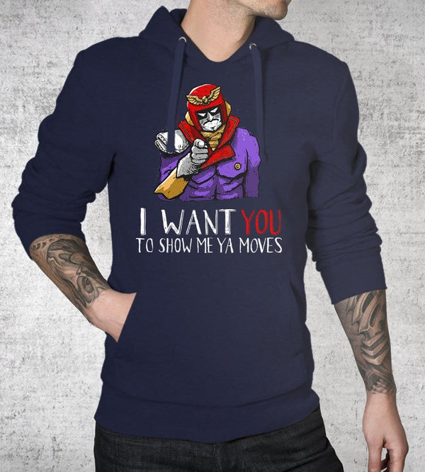 Show Me Your Moves Hoodies by Ronan Lynam - Pixel Empire