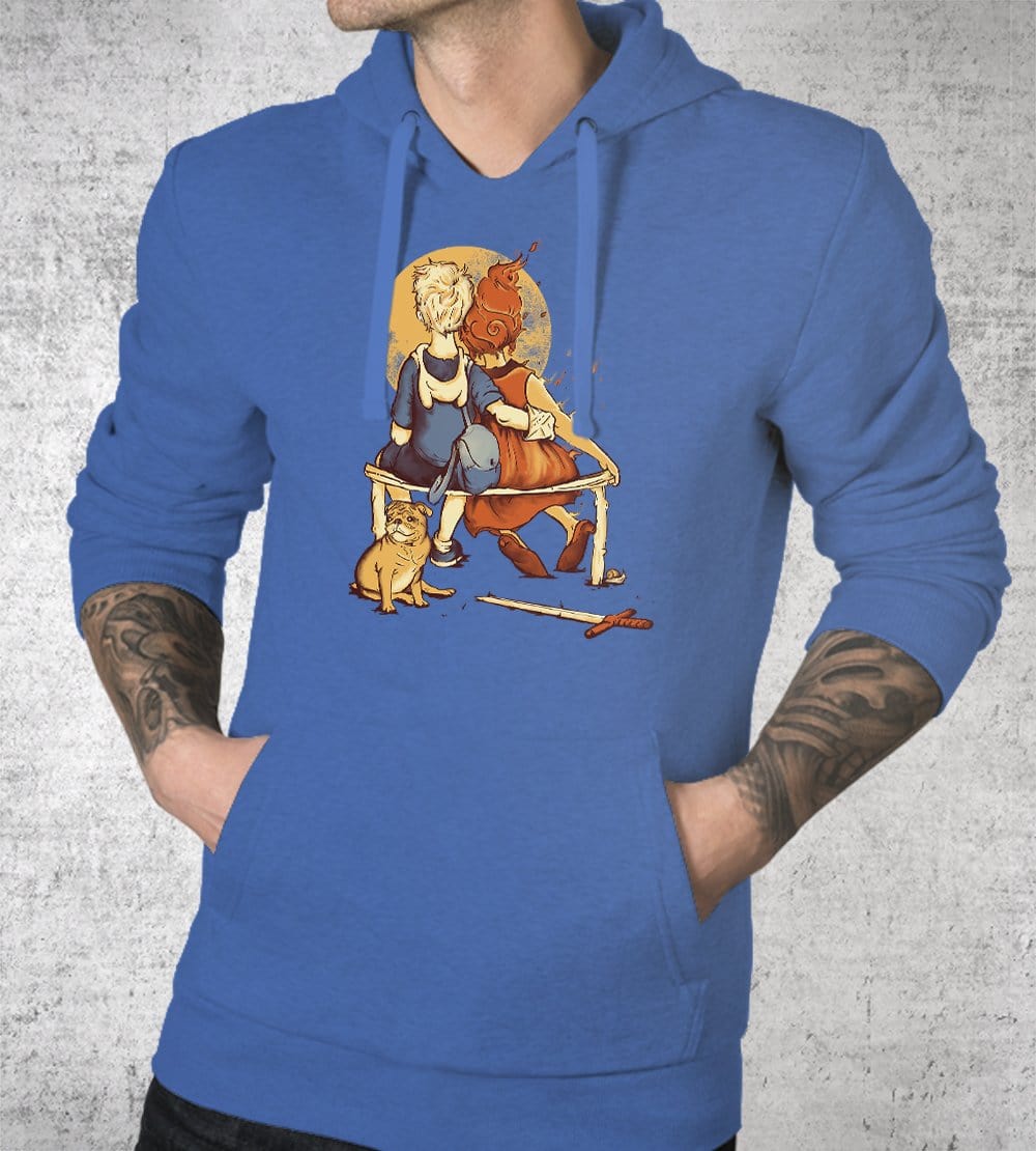 Sunset In Ooo Hoodies by Creative Outpouring - Pixel Empire