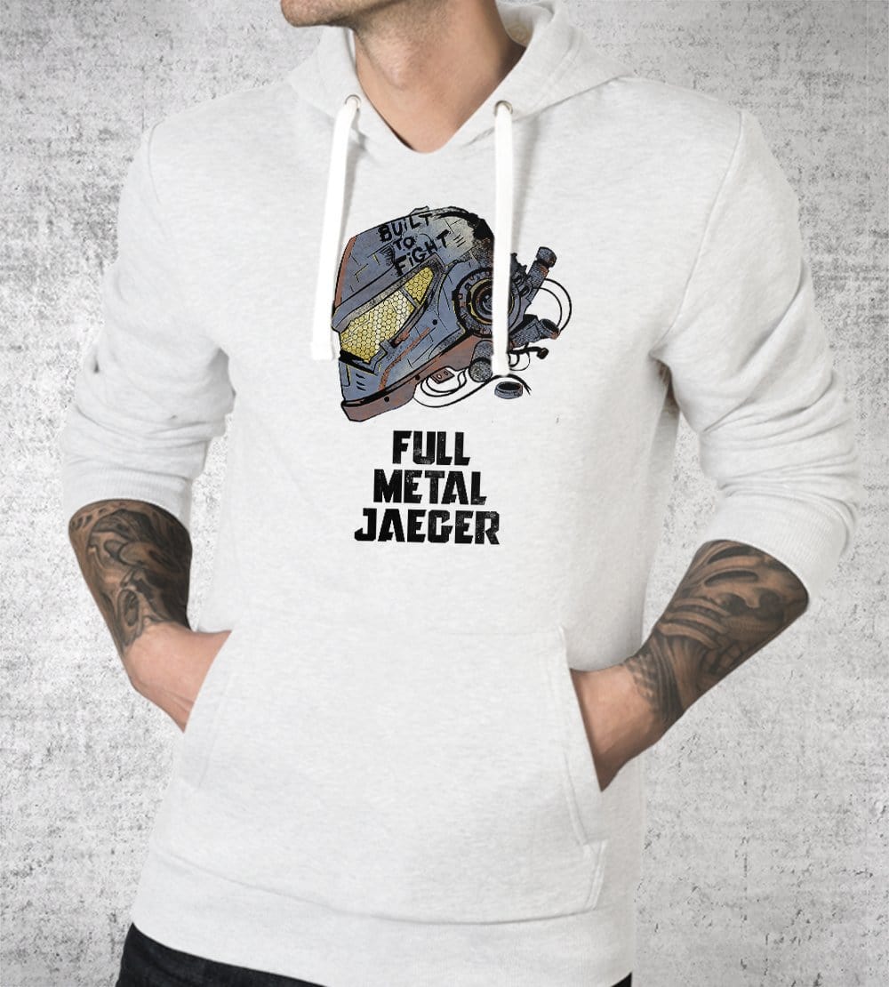 Full Metal Jaeger Hoodies by Creative Outpouring - Pixel Empire