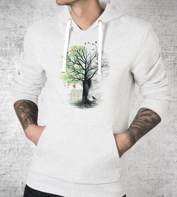 They Loved the Landscape to Death Hoodies by Dan Elijah Fajardo - Pixel Empire