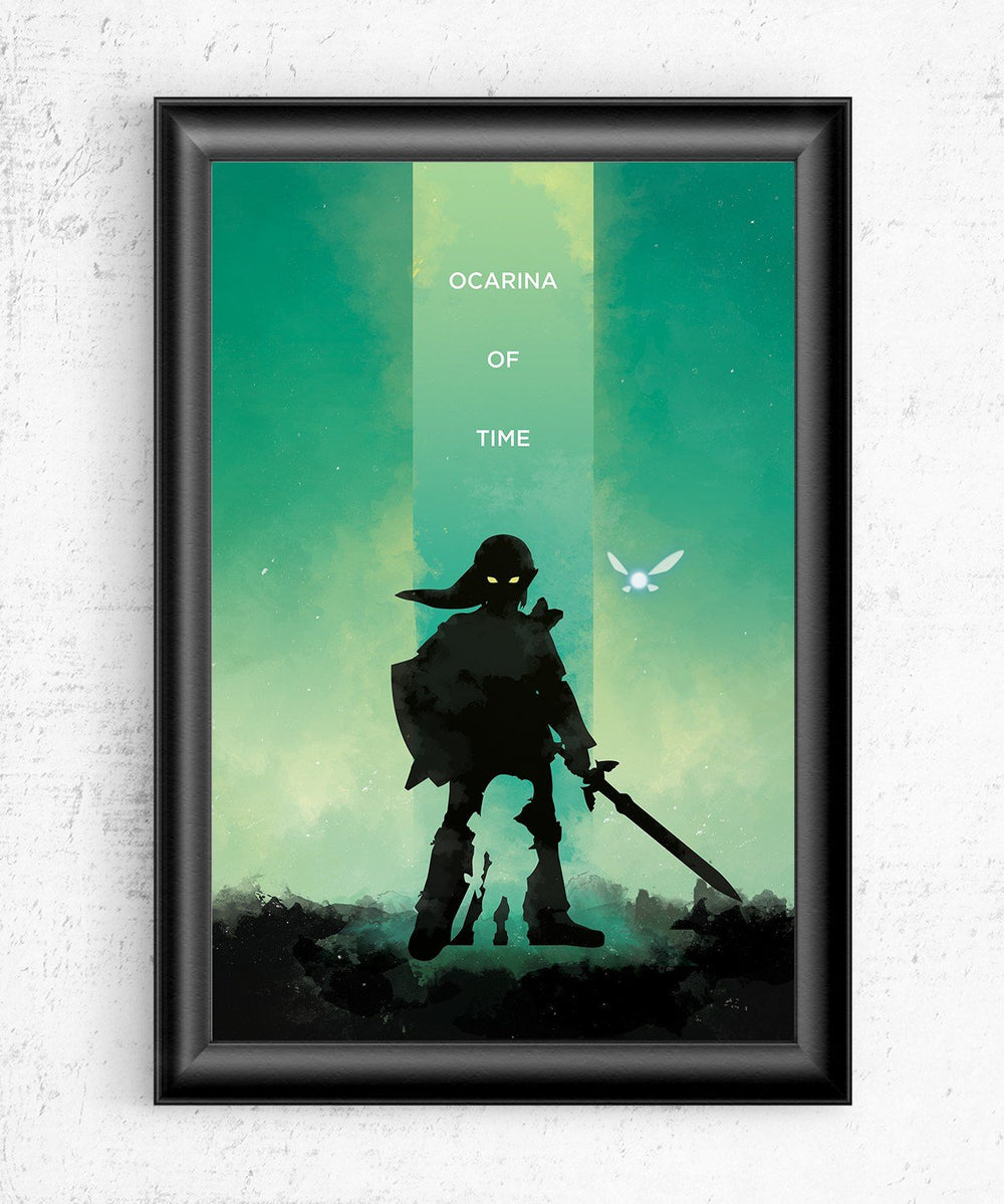 Legend of Zelda - Ocarina of Time Posters by Dylan West - Pixel Empire