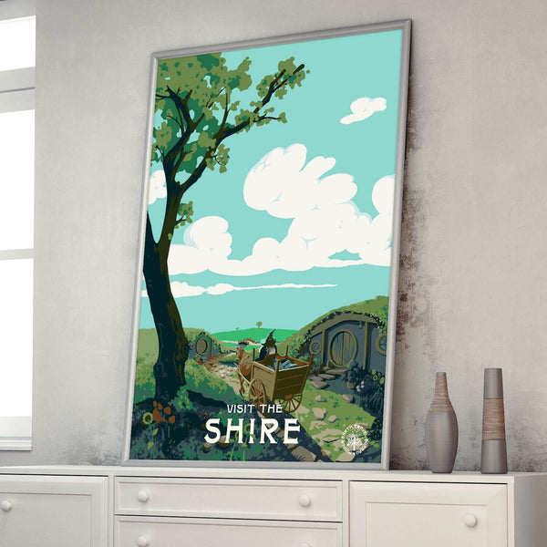 Visit The Shire Posters by Mathiole - Pixel Empire