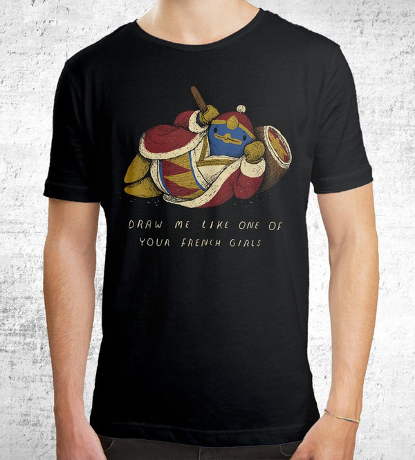 Dedede French T-Shirts by Louis Roskosch - Pixel Empire