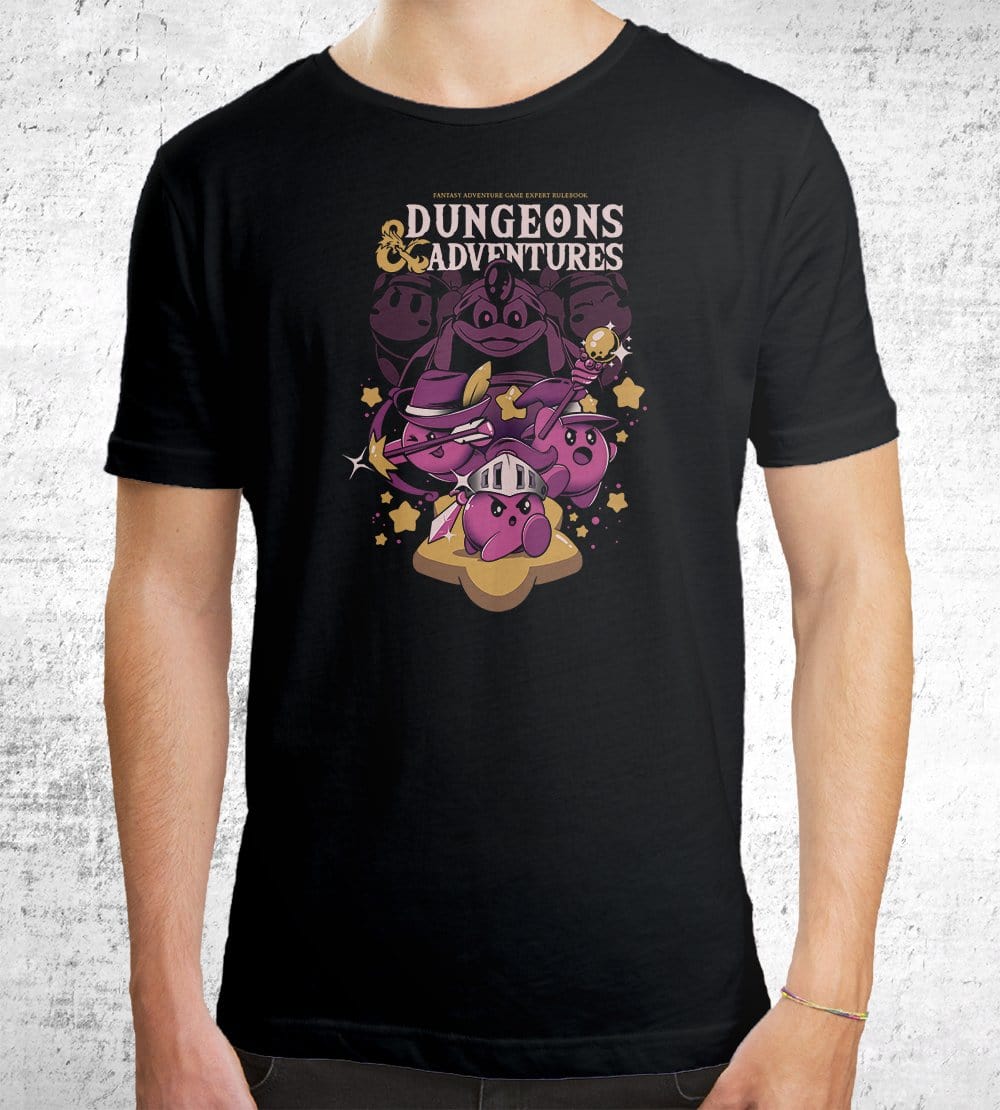 Dungeons And Adventures T-Shirts by Ilustrata - Pixel Empire