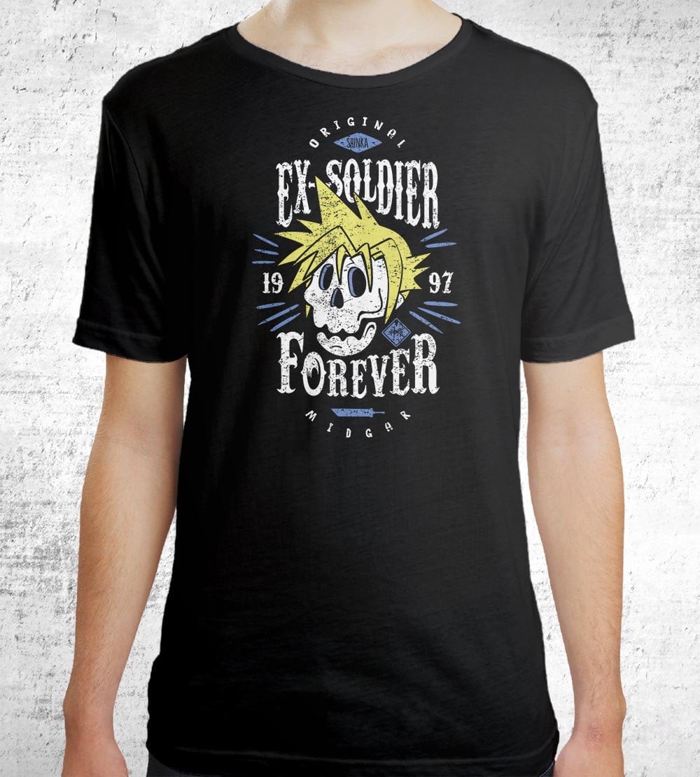 Ex-soldier Forever T-Shirts by Olipop - Pixel Empire