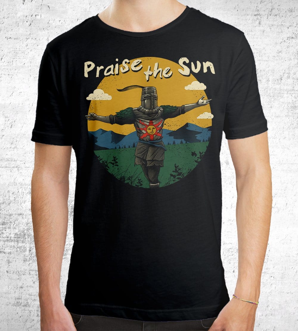 Praise The Sun T-Shirts by Vincent Trinidad - Pixel Empire