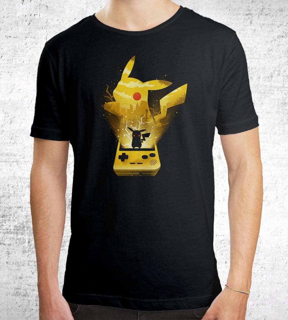 Pokemon Yellow T-Shirts by Dan Elijah Fajardo - Pixel Empire