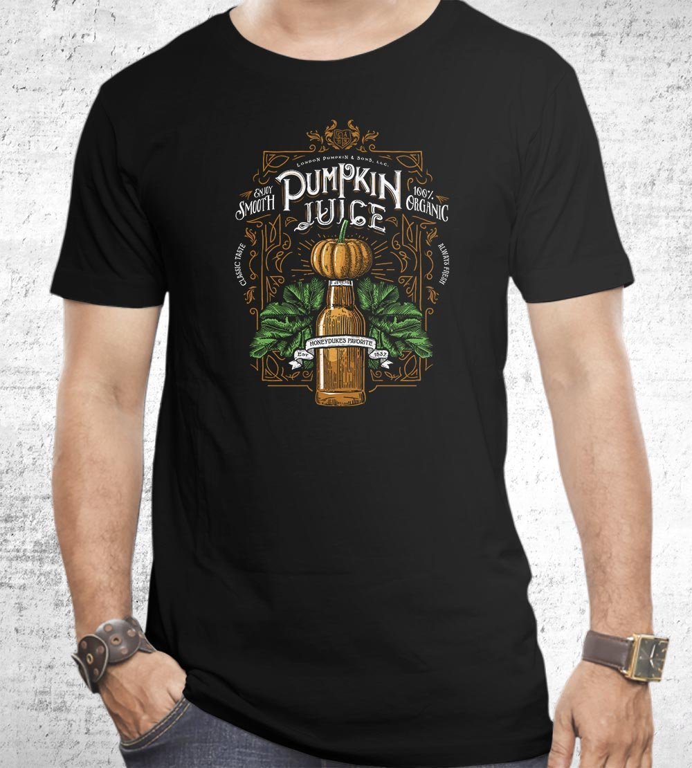 Pumpkin Juice T-Shirts by Barrett Biggers - Pixel Empire