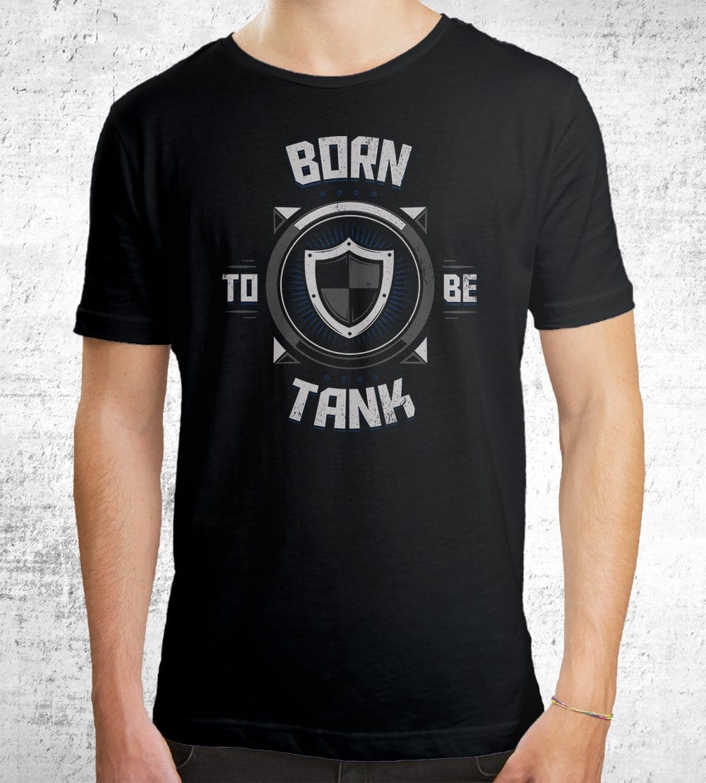 Born To Be Tank T-Shirts by Typhoonic - Pixel Empire