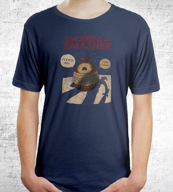 The Serial Smasher T-Shirts by Louis Roskosch - Pixel Empire