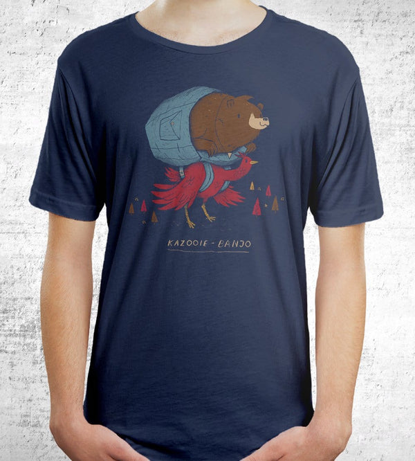 Kazooie Banjo T-Shirts by Louis Roskosch - Pixel Empire