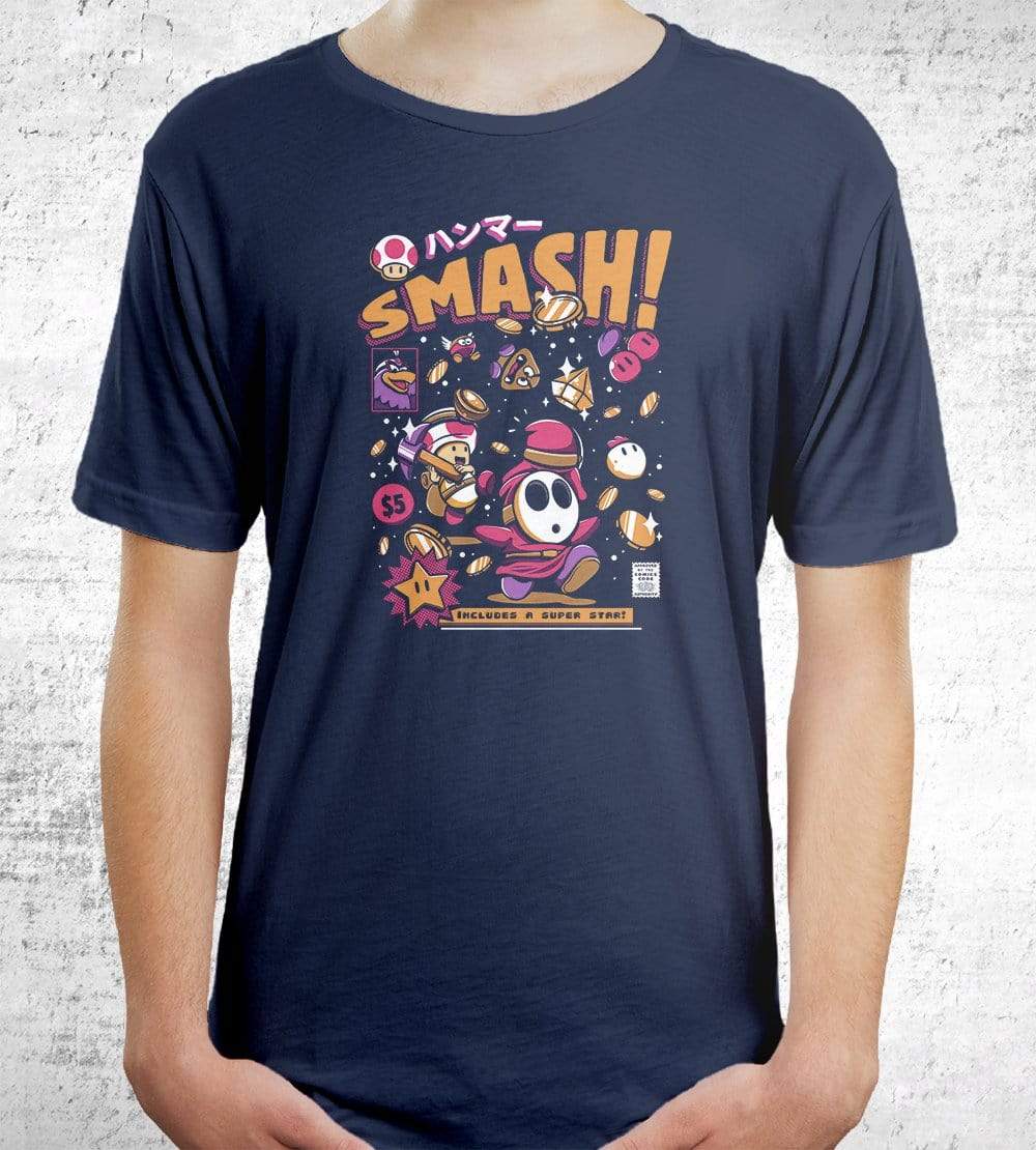 Captain Smash T-Shirts by Ilustrata - Pixel Empire