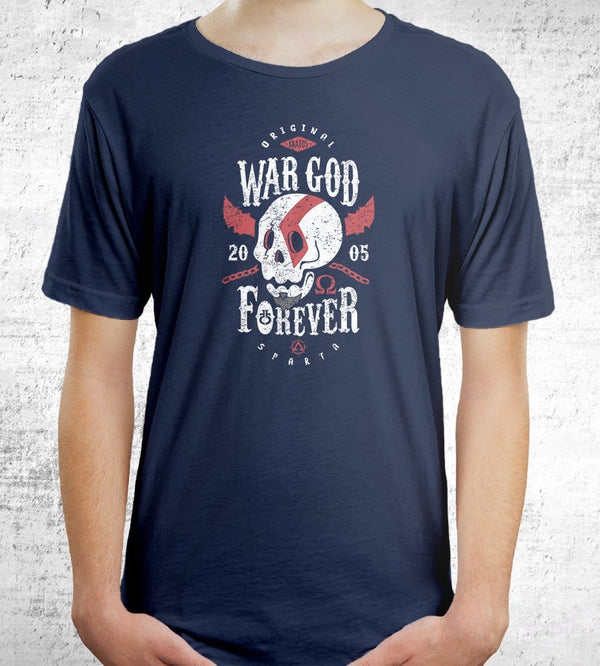 War God Forever T-Shirts by Olipop - Pixel Empire