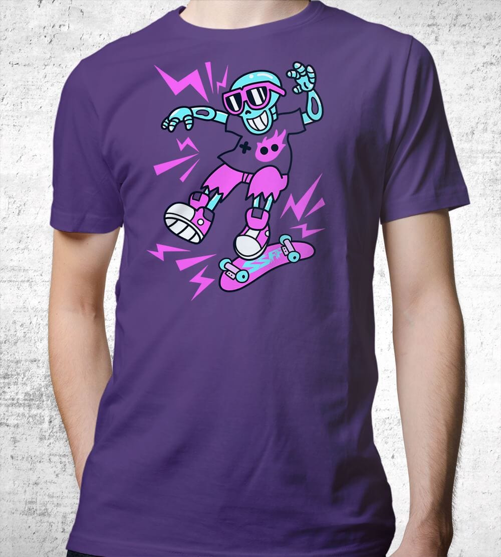 SSFF Skater T-Shirts by Stop Skeletons From Fighting - Pixel Empire