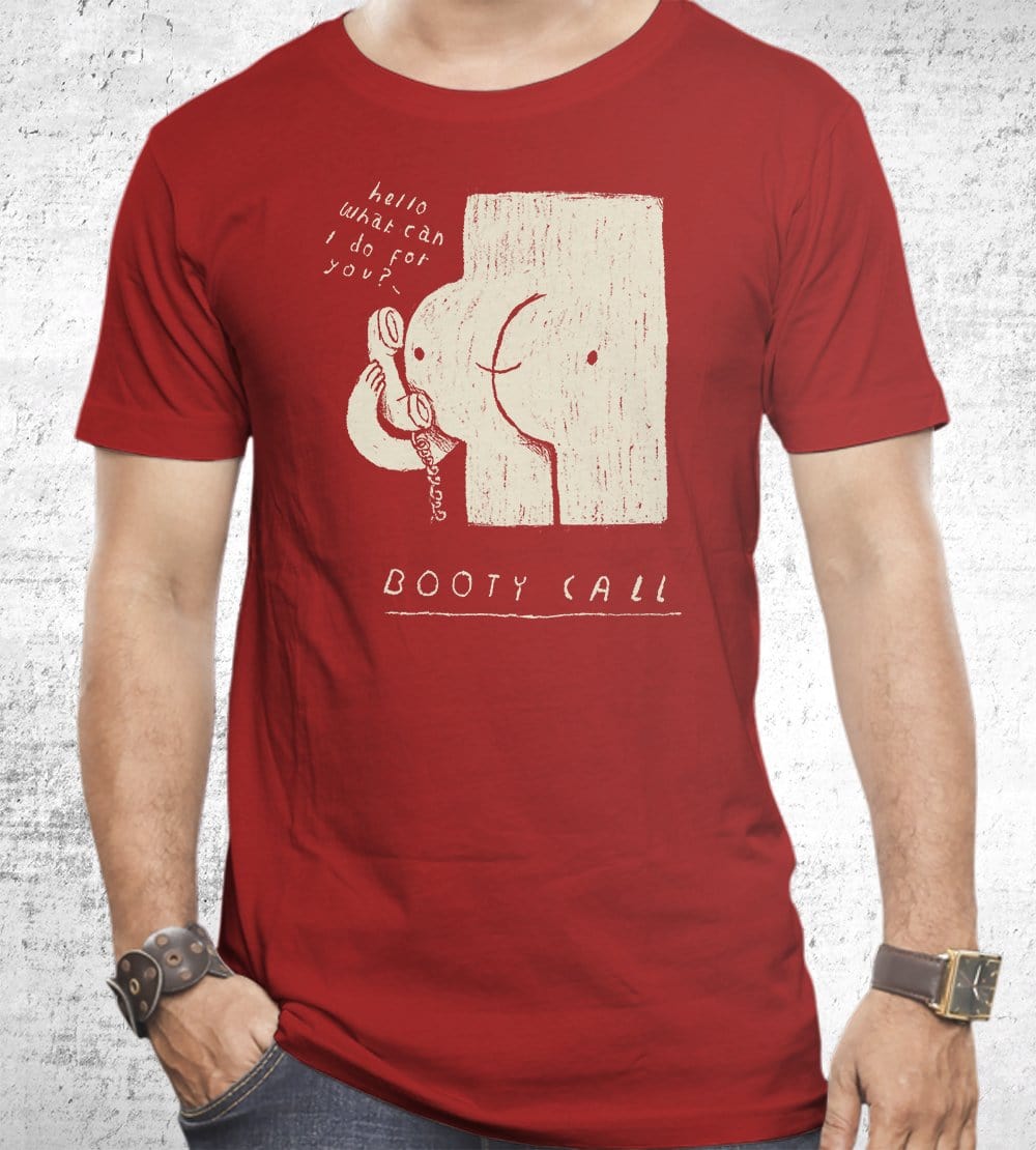 Booty Call T-Shirts by Louis Roskosch - Pixel Empire