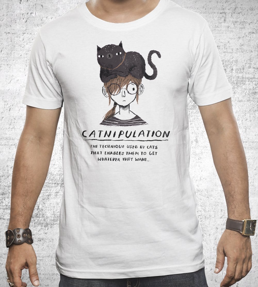 Catnipulation T-Shirts by Louis Roskosch - Pixel Empire