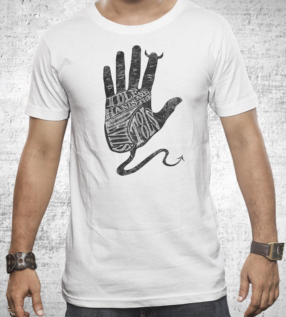 Idle Hands T-Shirts by Dianne Delahunty - Pixel Empire
