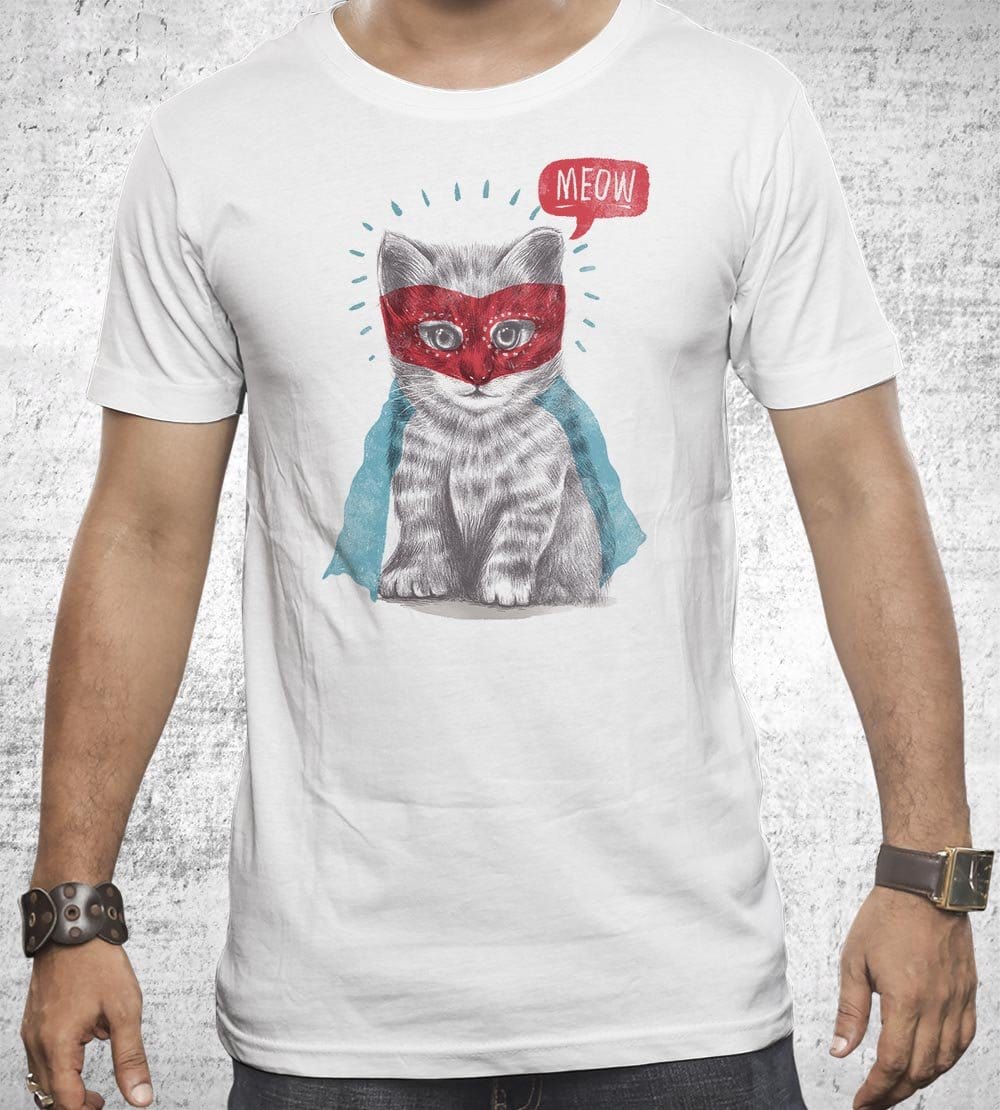 Super Cat T-Shirts by Dan Elijah Fajardo - Pixel Empire
