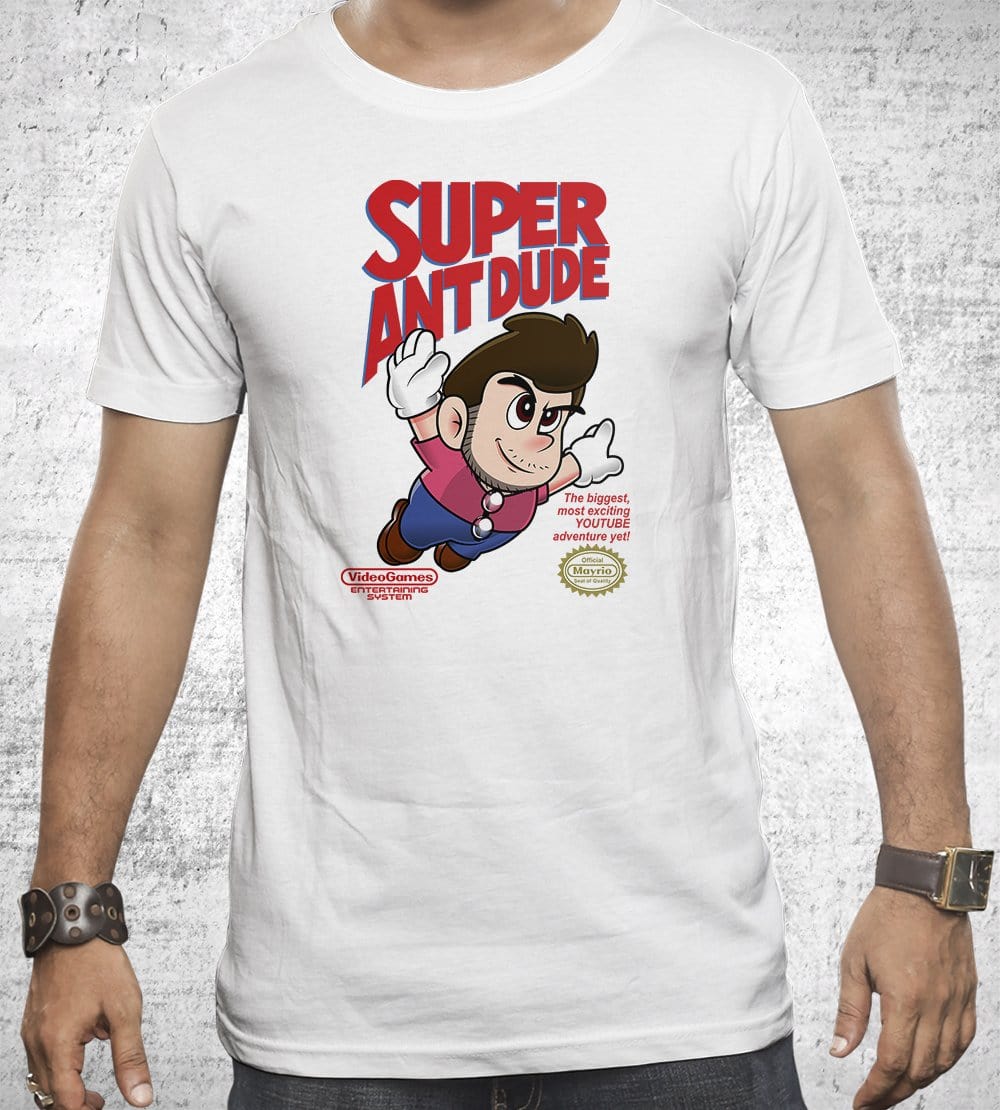 Super AntDude T-Shirts by AntDude - Pixel Empire
