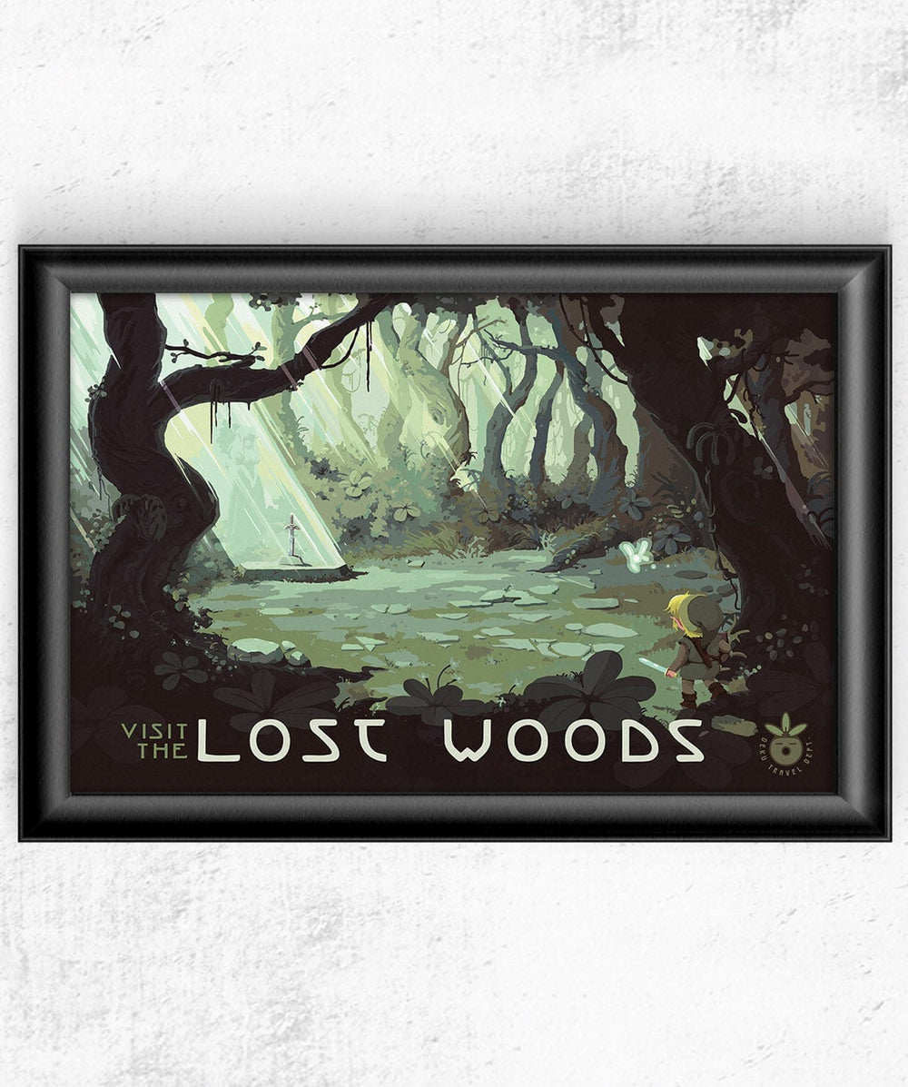 Visit The Lost Woods Posters by Mathiole - Pixel Empire