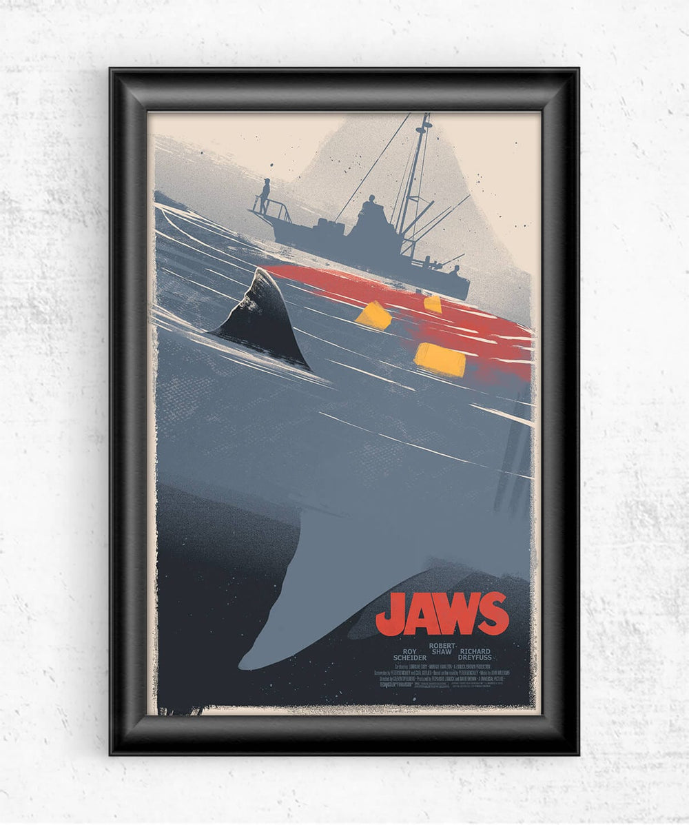 Jaws Posters by Felix Tindall - Pixel Empire