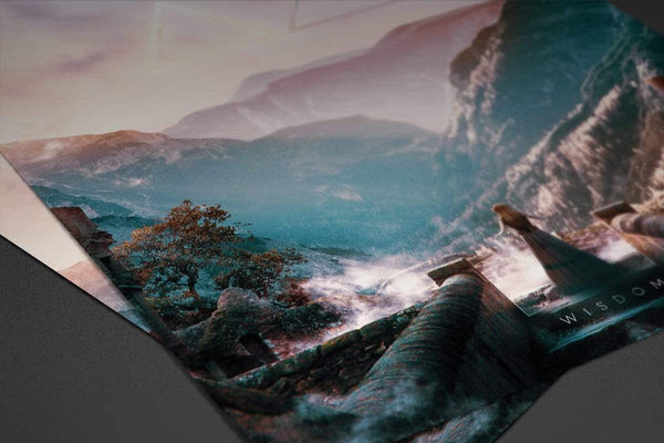 Brave Adventurer Motivational Poster Set Posters by Barrett Biggers - Pixel Empire