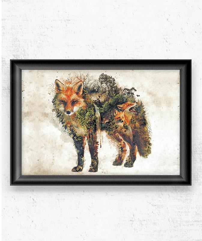 Fox Nature Posters by Barrett Biggers - Pixel Empire