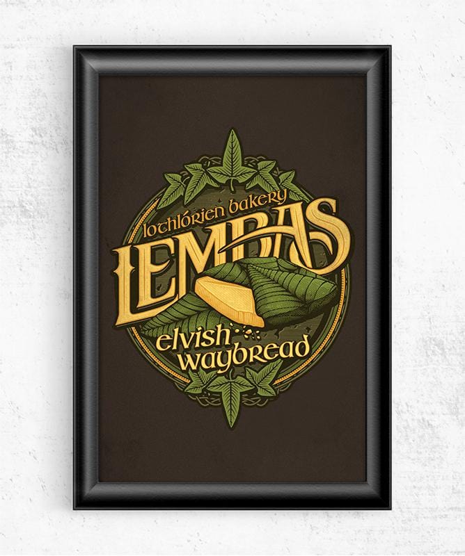 Lembas Bread Posters by Cory Freeman Design - Pixel Empire