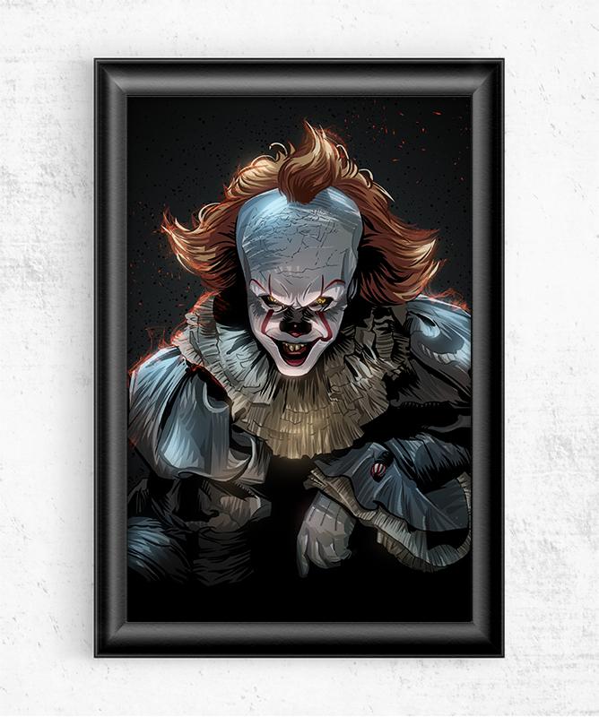 Pennywise Posters by Nikita Abakumov - Pixel Empire